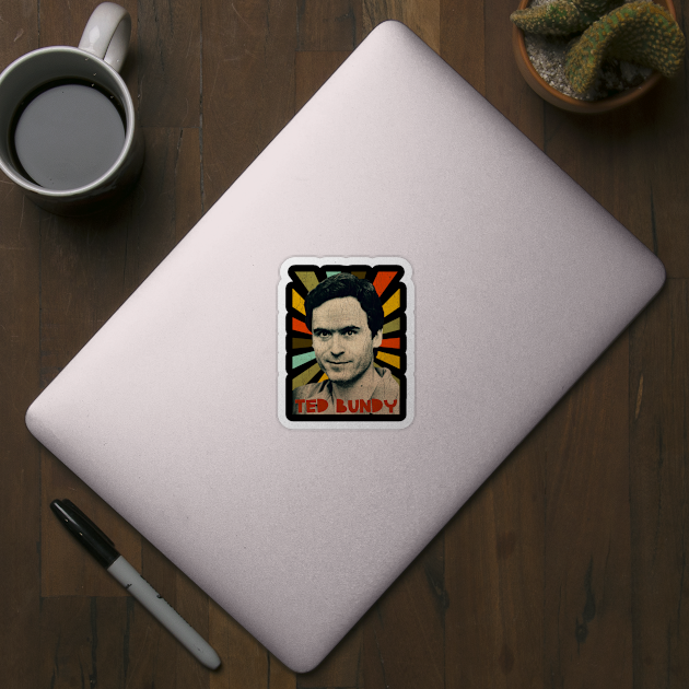 Ted Bundy Retro Vintage design by GekNdangSugih